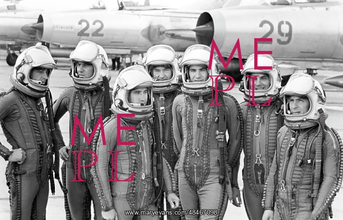 : Soviet Sukhoi Su-9 fighter pilots, 1972 : Soviet Sukhoi Su-9 fighter pilots, 1972