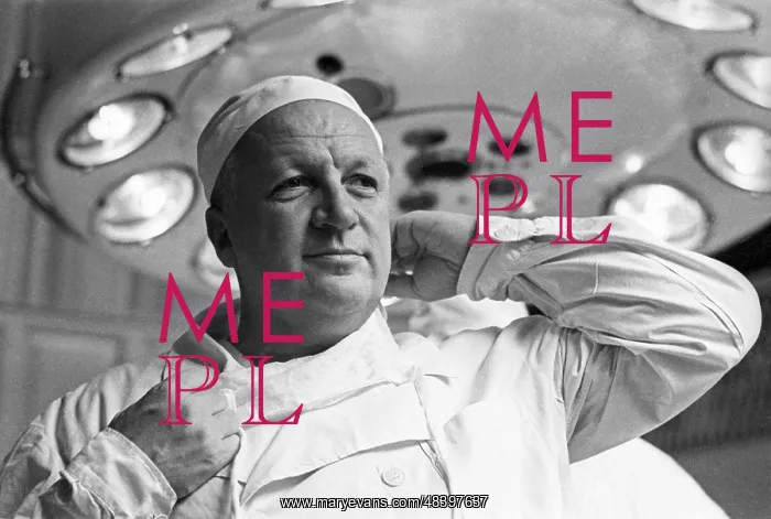 : Soviet surgeon Boris Petrovsky, 1961 : Soviet surgeon Boris Petrovsky, 1961