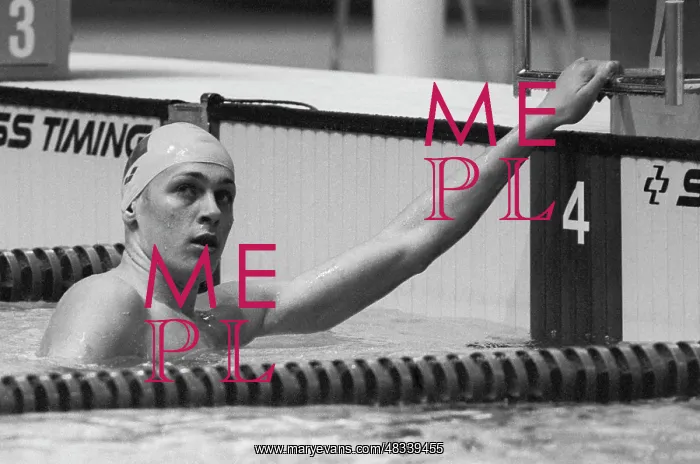 : Soviet swimmer Robertas Zulpa, 1980 : Soviet swimmer Robertas Zulpa, 1980