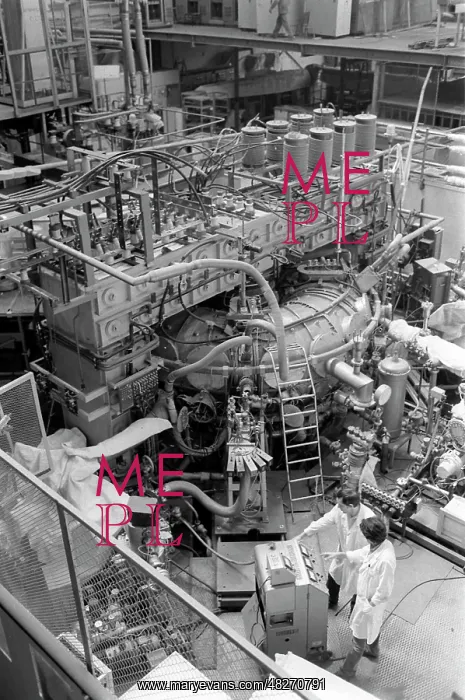 : Soviet Tokamak-7 magnetic confinement device at : Soviet Tokamak-7 magnetic confinement device at