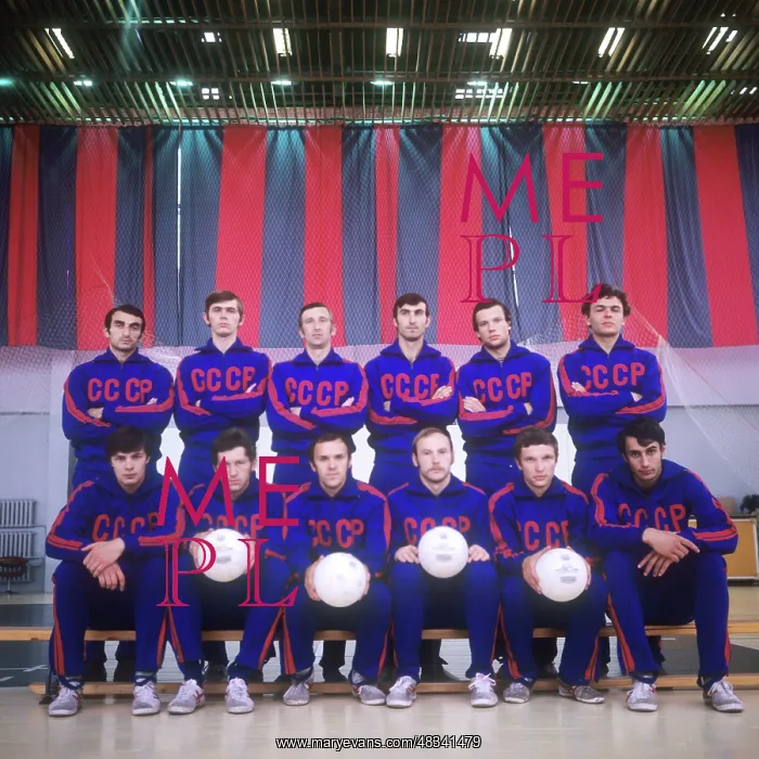 : Soviet volleyball team, 1976 : Soviet volleyball team, 1976