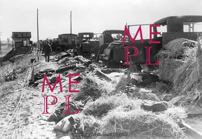 : Soviet war material during the encirclement battle near Kiev : Soviet war material during the encirclement battle near Kiev