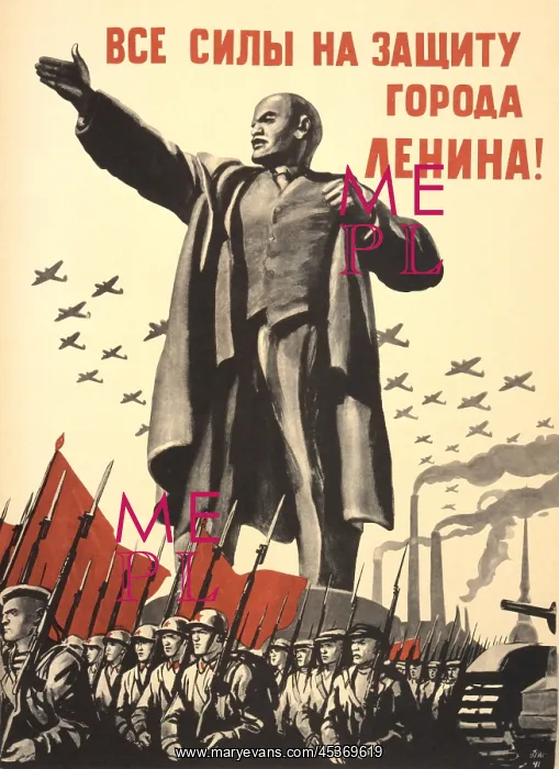 : Soviet World War 2 poster by Dementii Shmarinov : Soviet World War 2 poster by Dementii Shmarinov