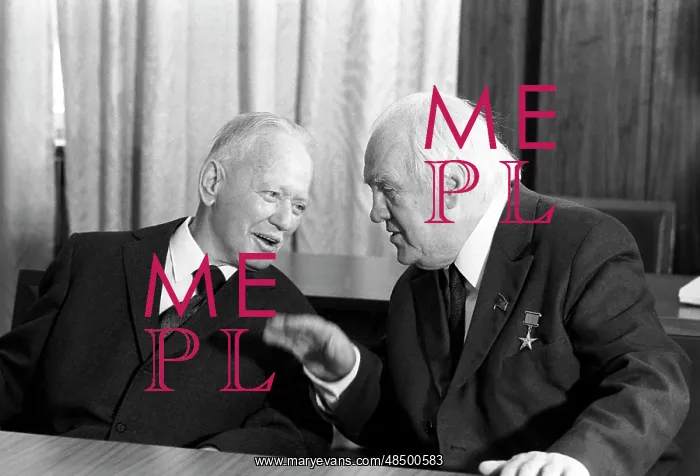: Soviet writer Mikhail Sholokhov awarded Order of Lenin, 1975 : Soviet writer Mikhail Sholokhov awarded Order of Lenin, 1975