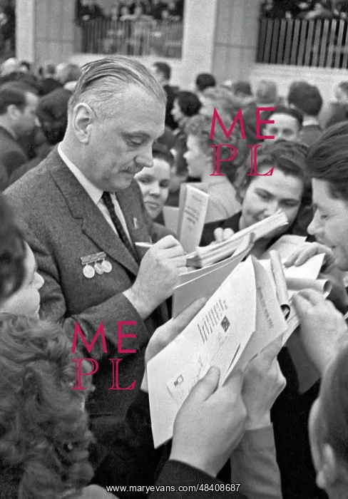  : Soviet writer and poet Sergey Mikhalkov, 1966