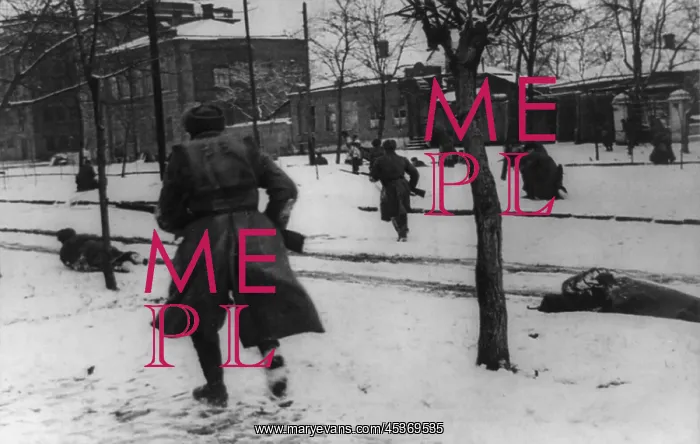 : Soviet(Russian) soldiers engaged in hunting down : Soviet(Russian) soldiers engaged in hunting down