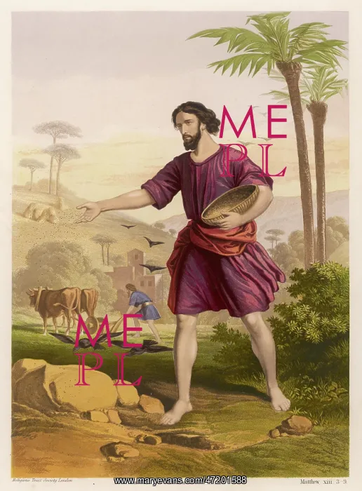 : THE SOWER. A SOWER WENT FORTH TO SOW... AND SOME FELL UPON STONY GROUND : THE SOWER. A SOWER WENT FORTH TO SOW... AND SOME FELL UPON STONY GROUND