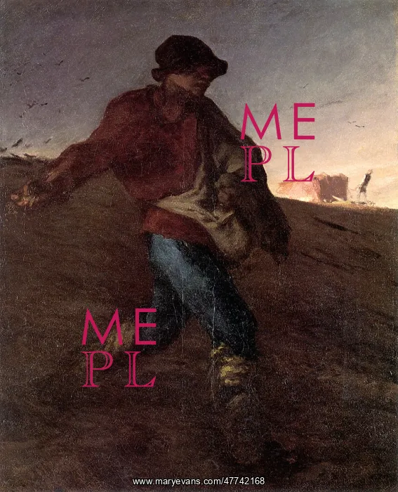 : The Sower, by Millet : The Sower, by Millet