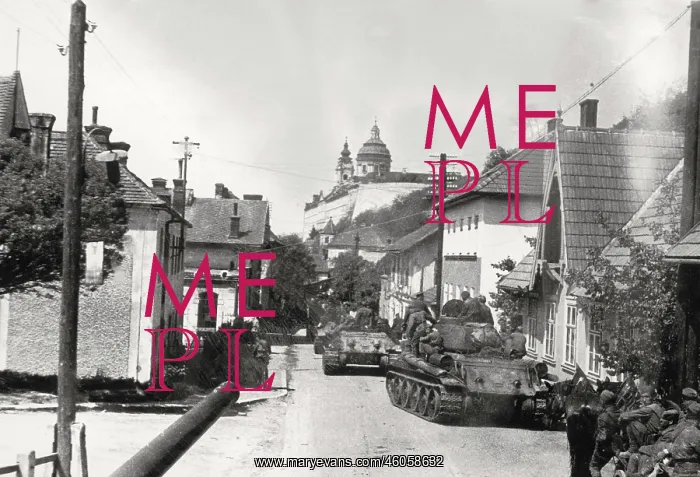 : Sowjet tanks in Melk : Sowjet tanks in Melk