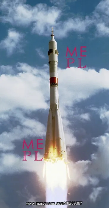 : Soyuz 19 spaceship launch, 1975 : Soyuz 19 spaceship launch, 1975