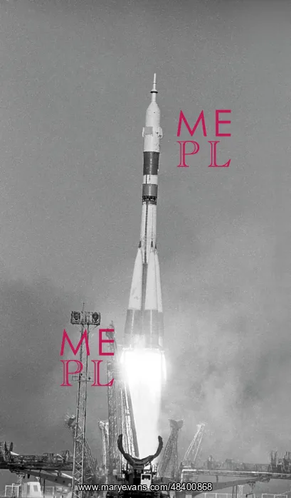: Soyuz T-8 spaceship launch, 1983 : Soyuz T-8 spaceship launch, 1983