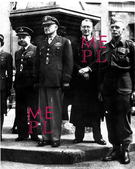 : Spaatz, Carl, in 1940 ceremony -later Officer Commandin : Spaatz, Carl, in 1940 ceremony -later Officer Commandin