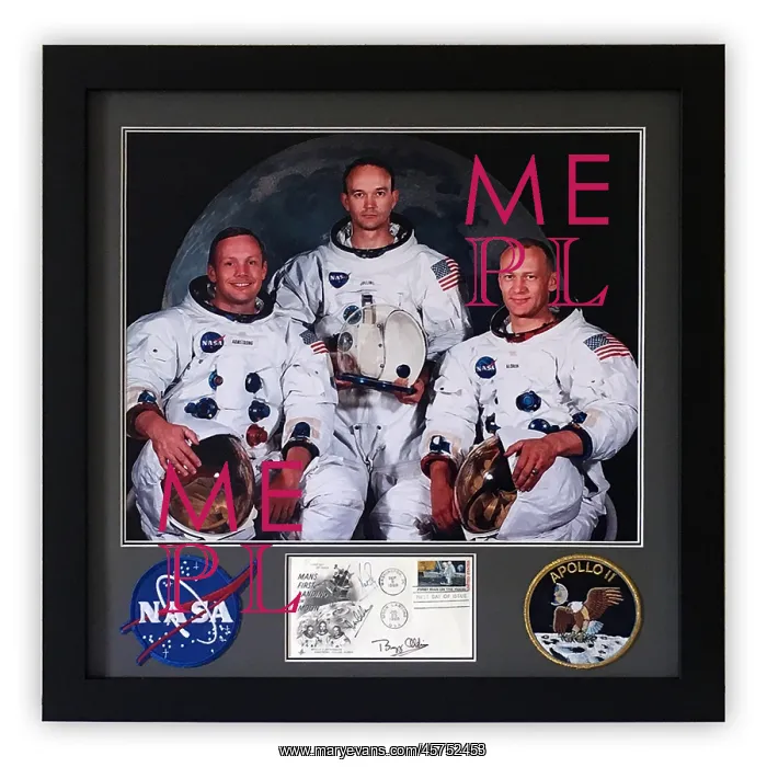  : Space Memorabilia - the three Apollo 11 astronauts