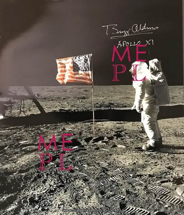 : Space Memorabilia - Apollo 11 Buzz Aldrin photo : Space Memorabilia - Apollo 11 Buzz Aldrin photo
