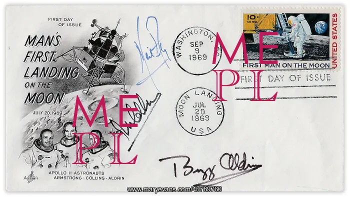  : Space Memorabilia - Apollo 11 first day cover