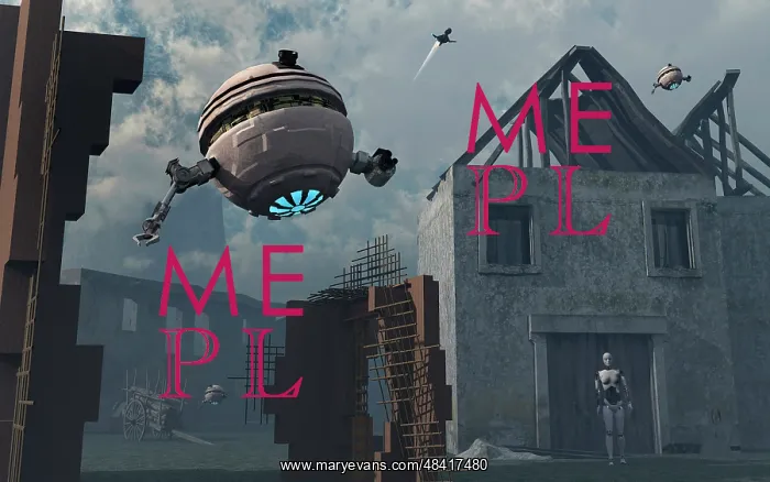 : Space probes and androids survey an ancient civilization : Space probes and androids survey an ancient civilization