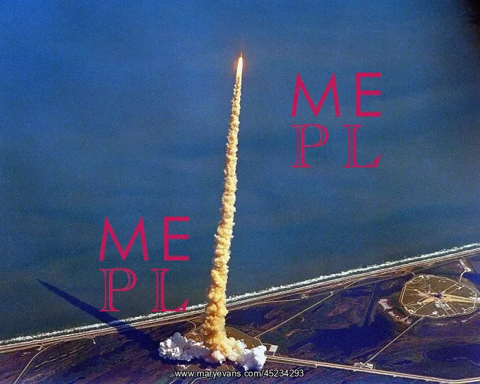 : Space Shuttle Columbia on a pillar of exhaust ? : Space Shuttle Columbia on a pillar of exhaust ?