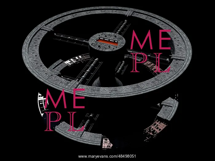 : Space station from 2001: A Space Odyssey : Space station from 2001: A Space Odyssey
