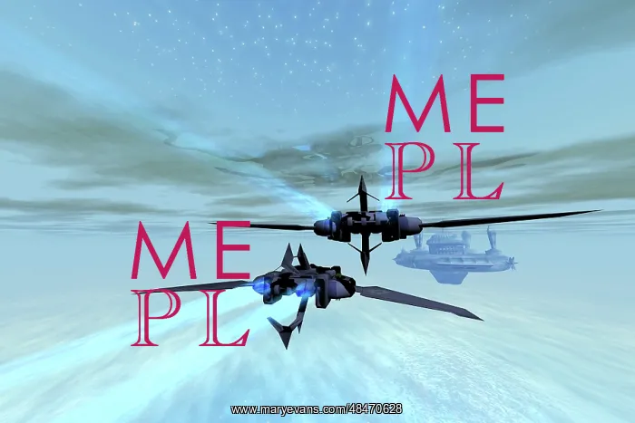 : Two spacecraft fly back to their space station out in the ? : Two spacecraft fly back to their space station out in the ?