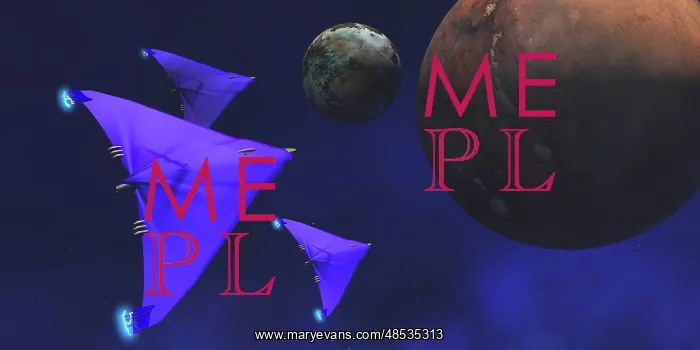 : Spaceships fly through space to investigate an alien planet : Spaceships fly through space to investigate an alien planet