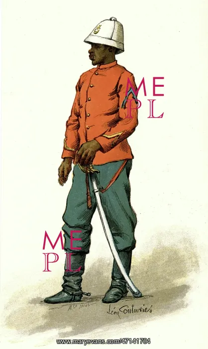  : Spahi soldier from Senegal