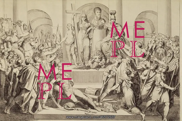 : Spain (1808-1814). Peninsular war. Allegory of : Spain (1808-1814). Peninsular war. Allegory of