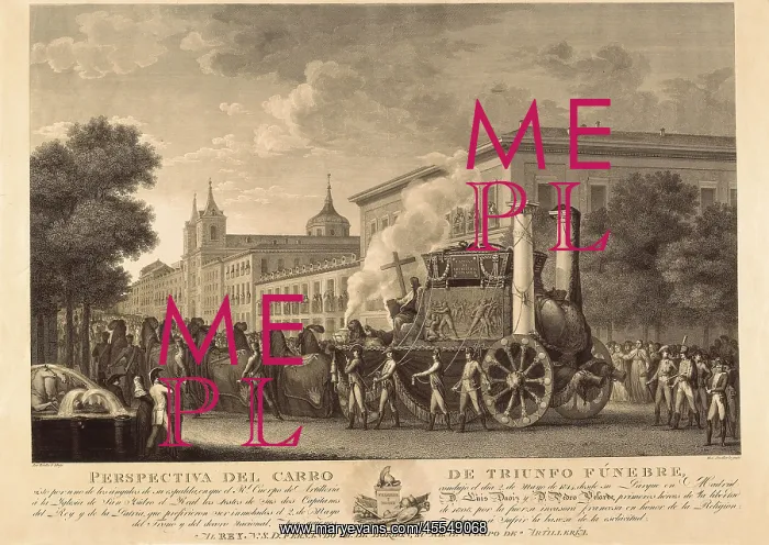 : Spain (1814). Move of the corpses of Luis Daoiz : Spain (1814). Move of the corpses of Luis Daoiz