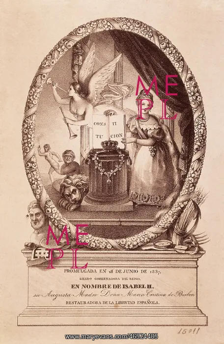  : Spain (1837). Isabella II when she was a child
