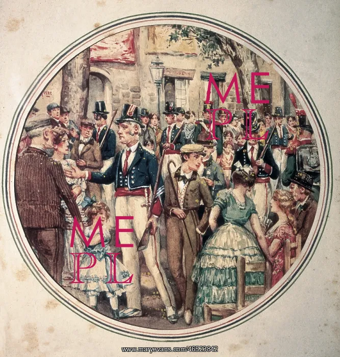 : Spain (1840). Allegory of the Corpus Procession : Spain (1840). Allegory of the Corpus Procession