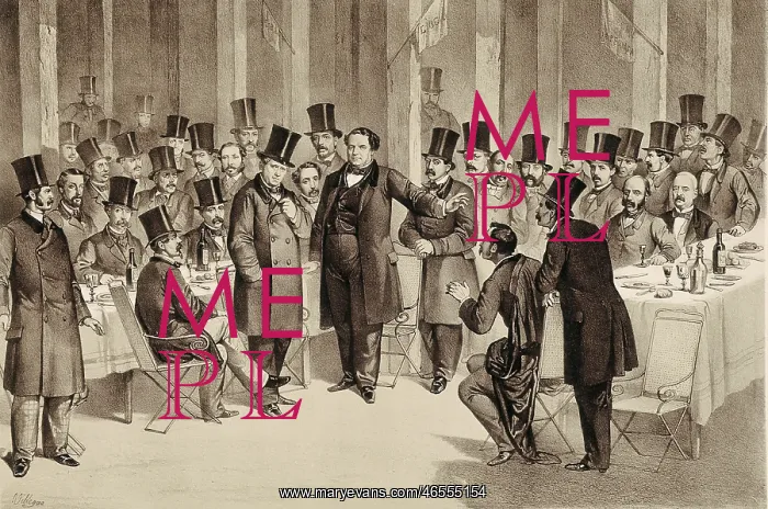 : Spain (1863). Banquet of the Progressist Party : Spain (1863). Banquet of the Progressist Party