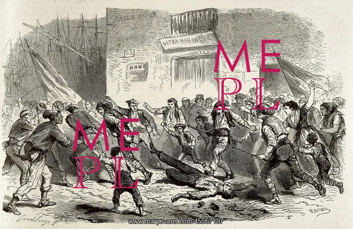 : Spain (1868). Glorious Revolution. Murder of : Spain (1868). Glorious Revolution. Murder of