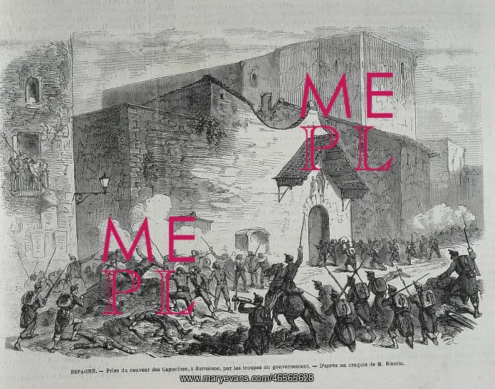 : Spain (1869). Glorious Revolution. Barcelona : Spain (1869). Glorious Revolution. Barcelona