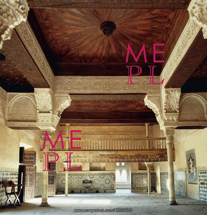  : Spain. The Alhambra. The Mexuar-Oratory