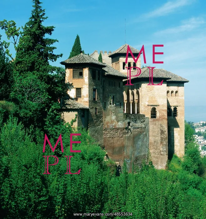  : Spain. The Alhambra. Royal Palace
