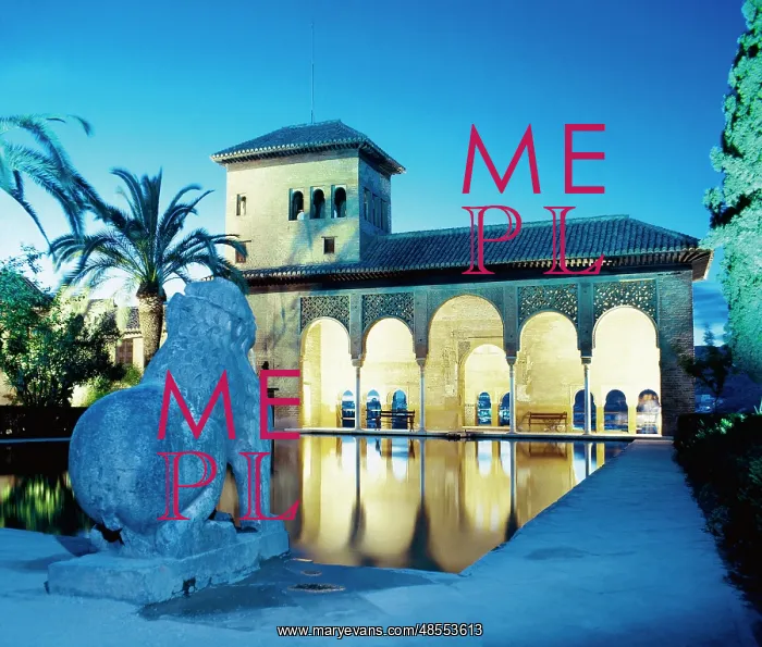  : Spain. The Alhambra. Tower of the Ladies