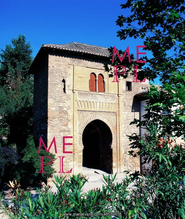  : Spain. The Alhambra. Wine Gate