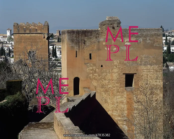 : Spain, Andalusia, Granada. The Alhambra. Palace and fortress : Spain, Andalusia, Granada. The Alhambra. Palace and fortress