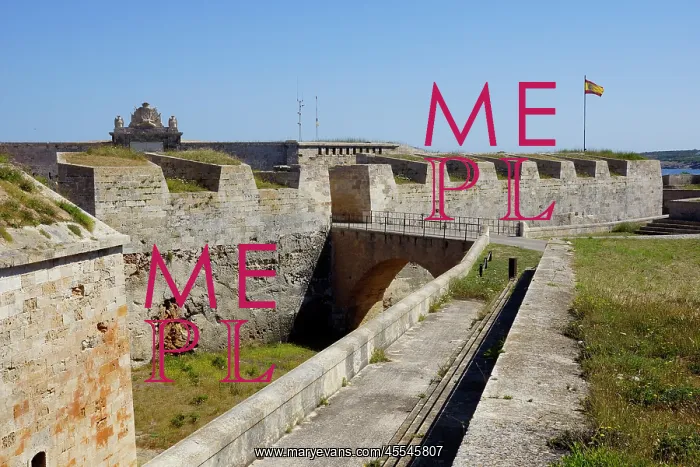  : Spain, Balearic Islds - Menorca, La Mola: Fortaleza La Mola
