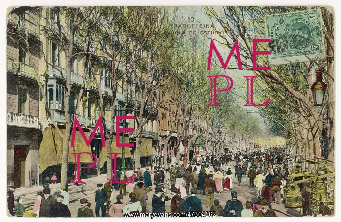  : SPAIN / BARCELONA 1913