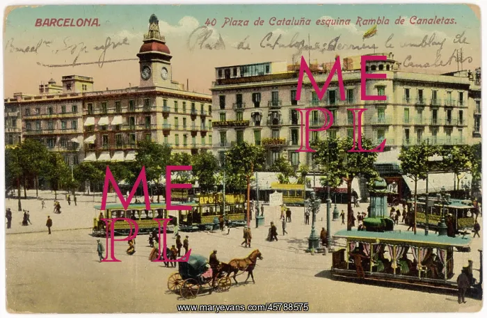  : SPAIN / BARCELONA C1908?