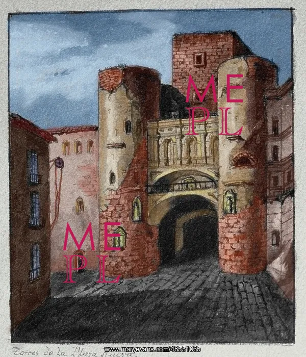 : Spain. Barcelona. Praetoria Gate. New Square (Plaza Nueva) : Spain. Barcelona. Praetoria Gate. New Square (Plaza Nueva)