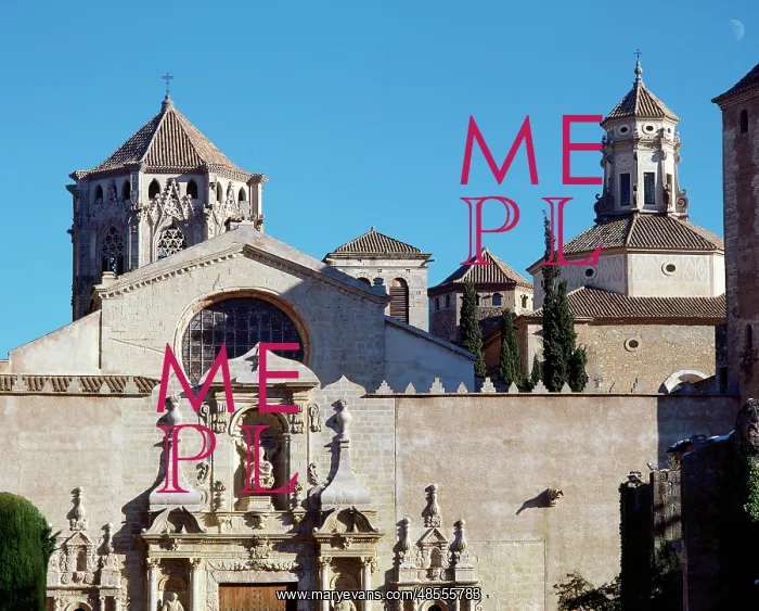 : Spain. Catalonia. Poblet Monastery : Spain. Catalonia. Poblet Monastery