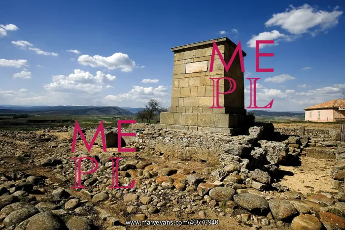 : SPAIN. Garray. View of the Celtiberian-Roman : SPAIN. Garray. View of the Celtiberian-Roman