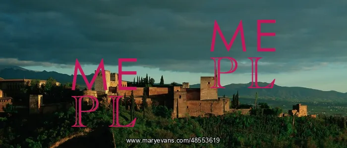 : Spain. Granada. The Alhambra. The Alcazaba : Spain. Granada. The Alhambra. The Alcazaba