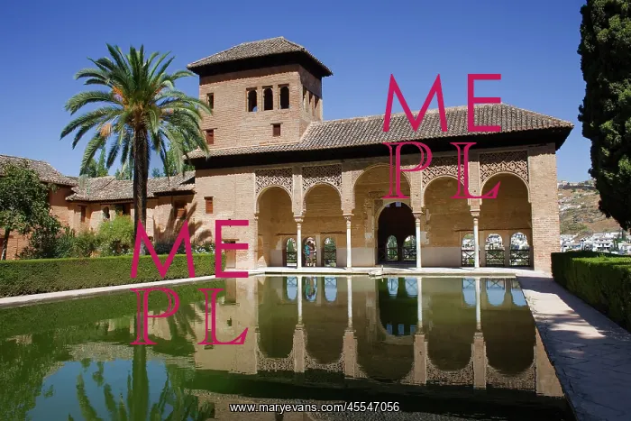  : Spain. Granada. Partal Gardens