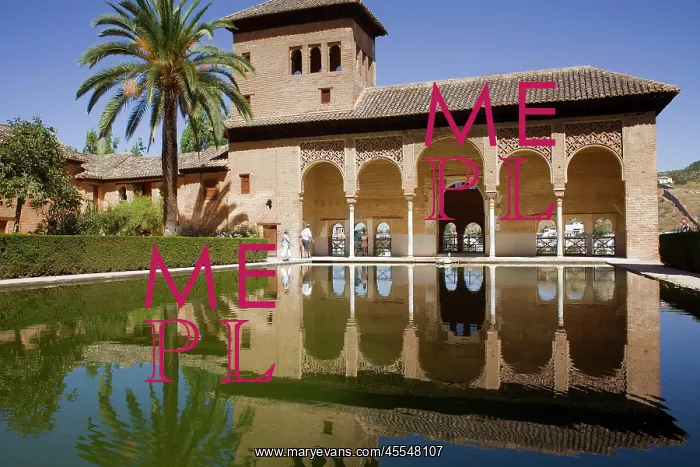 : Spain. Granada. Partal Gardens : Spain. Granada. Partal Gardens
