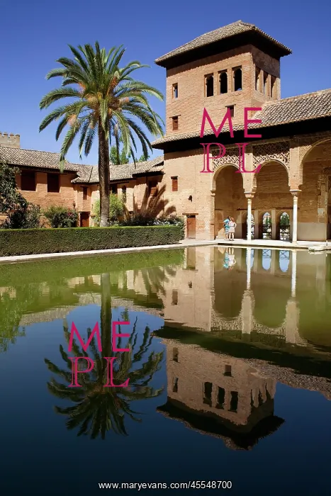 : Spain. Granada. Partal Gardens : Spain. Granada. Partal Gardens