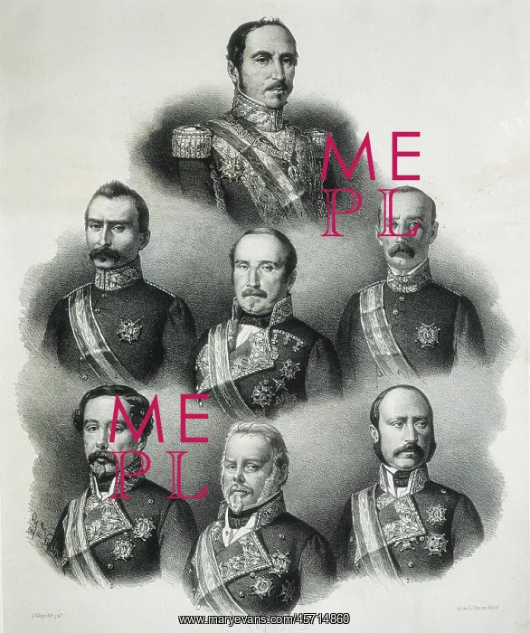 : Spain. Kingdom of Isabel II. Revolution of 1854 : Spain. Kingdom of Isabel II. Revolution of 1854