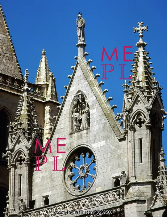 : Spain. Leon. Cathedral. 13th century. Gothic style. Main fac : Spain. Leon. Cathedral. 13th century. Gothic style. Main fac