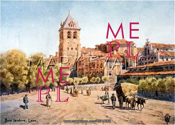  : SPAIN / LEON / CHURCH 1906